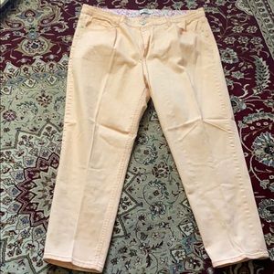 Peach vintage America stretchy denim
